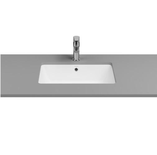 Раковина ISVEA Soluzione накладная ШГВ 527*340*174 отверстия для смесителя отсутствуют цвет белый