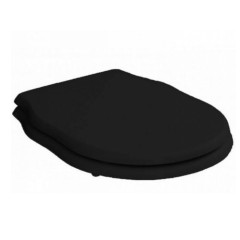 Сиденье с крышкой Artceram Hermitage с плавным опусканием цвет черный HEA005 03 71