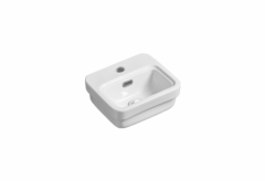 Раковина SIMAS EVOLUTION подвесная с одним отверстием цвет белый EVO13