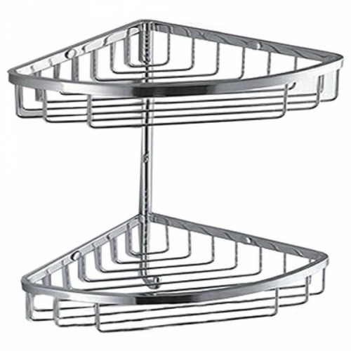 Полочка корзинка COLOMBO DESIGN ANGOLARI B9617 угловая двойная с крючком