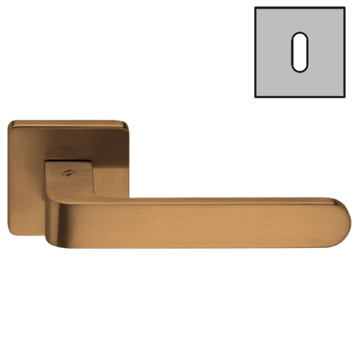 Дверная ручка Colombo FEDRA AC11R винтаж матовый