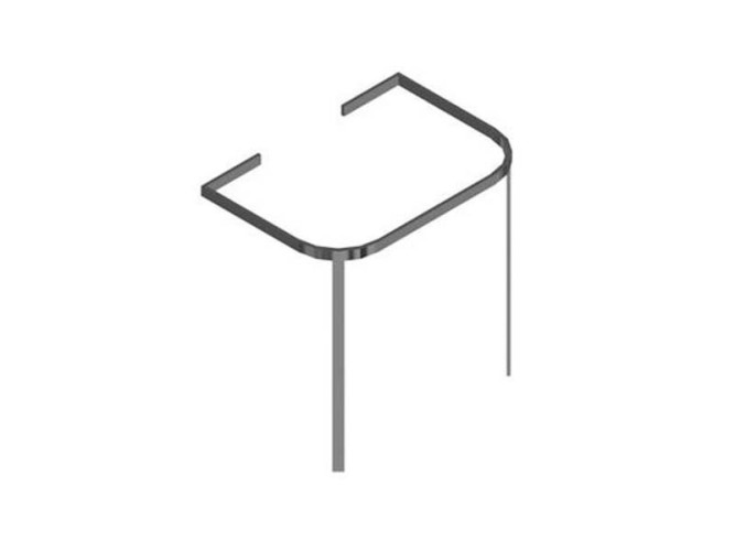 Структура HATRIA DAYTIME Y0P801 напольная цвет хром