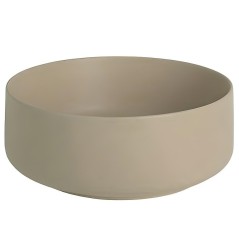 Раковина Artceram Cognac Quadro накладная без отверстий  цвет Brown matera COL001 41 00