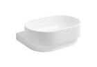 Раковина SIMAS PO-MO подвесная или накладная без отверстий цвет белый PO06