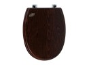 Сиденье с крышкой SIMAS ARCADE с микролифтом цвет орех AR008