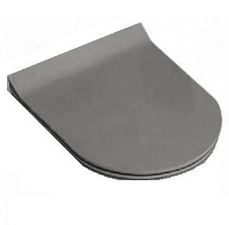 Сиденье с крышкой HATRIA Fusion 00Y1V108 с микролифтом быстросъемное тонкое цвет антрацит