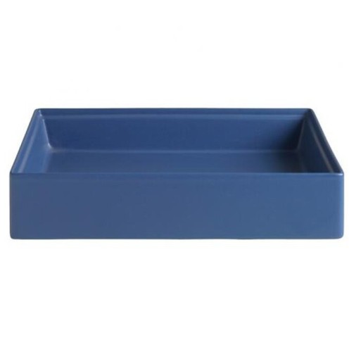 Раковина Artceram Scalino накладная без отверстий цвет Blue sapphire SCL002 16 00