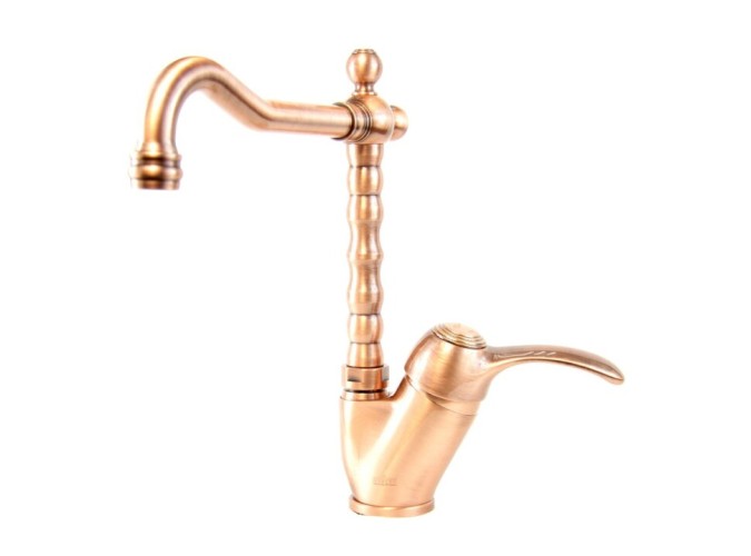 Смеситель для раковины Webert Aurora AU831702060. медь