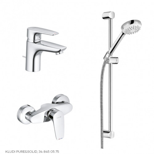 Комплект для душа KLUDI PURE&SOLID 348450575 3 в 1