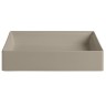 Раковина Artceram Scalino накладная без отверстий цвет Brown matera SCL002 41 00