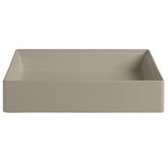 Раковина Artceram Scalino накладная без отверстий  цвет Brown matera SCL002 41 00