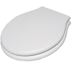 Сиденье с крышкой GLOBO PAESTUM с микролифтом дерево дуб цвет белый PS20RB