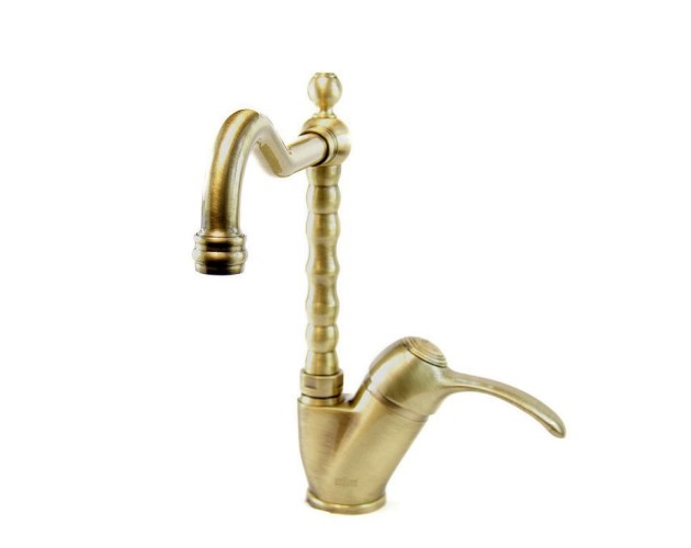 Смеситель для раковины Webert Aurora AU831702065. бронза