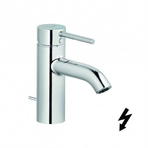 Смеситель KLUDI BOZZ для раковины на одно отверстие однорычажный с донным клапаном для безнапорных водонагревателей 382770576