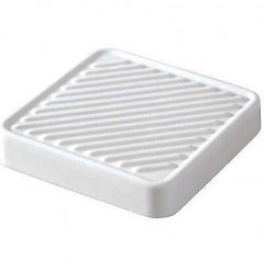 Мыльница Artceram Cartesio накладная цвет белый CAC001 01 00