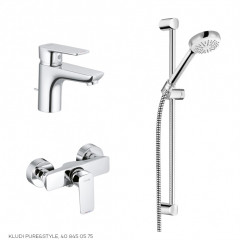 Комплект для душа KLUDI PURE&amp;STYLE 408450575 3 в 1