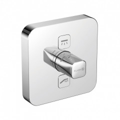 Термостат KLUDI PUSH 387110538 для ванны и душа встраиваемый на 2 потребителя внешняя часть