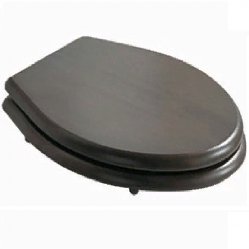 Сиденье с крышкой GALASSIA ETHOS 8414OR петли золото цвет орех