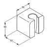 Держатель ручного душа KLUDI A-QA 6555105-00