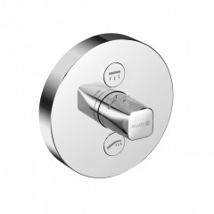 Термостат KLUDI PUSH 387120538 для ванны и душа встраиваемый на 2 потребителя внешняя часть