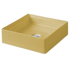 Раковина Artceram Scalino накладная без отверстий  цвет Zync yellow SCL001 12 00