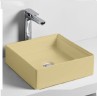 Раковина Artceram Scalino накладная без отверстий цвет Zync yellow SCL001 12 00