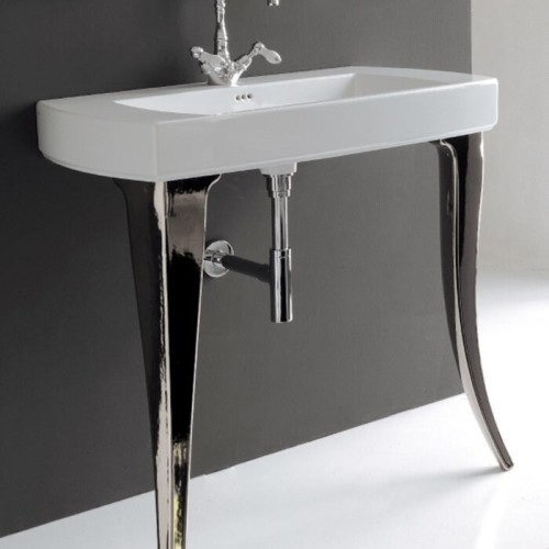 Ножки Artceram Jazz для раковины цвет Argento Silver JZC002 51 00