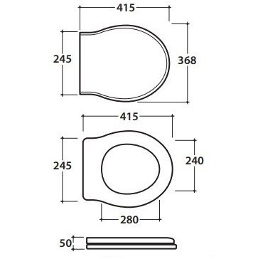 Сиденье с крышкой GLOBO PAESTUM с микролифтом цвет белый PS22RB