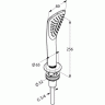 Душевая лейка KLUDI FIZZ 6705105-00