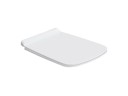 Сиденье с крышкой SIMAS BADEN BADEN быстросъемное цвет белый петли хром BB003