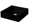 Раковина Artceram Scalino накладная без отверстий цвет черный SCL001 03 00