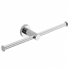 Держатель туалетной бумаги COLOMBO DESIGN PLUS W4990 двойной без крышки