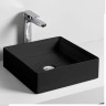 Раковина Artceram Scalino накладная без отверстий цвет черный матовый SCL001 17 00