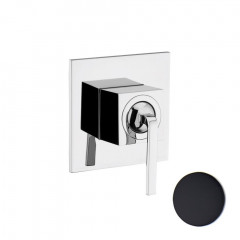 Смеситель для душа встраиваемый Webert Wolo WO880101564, хром/черный