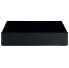 Раковина Artceram Scalino накладная без отверстий  цвет черный матовый SCL002 17 00