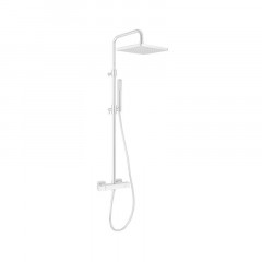 Душевая система с термостатом Webert Pegaso PE980507740METAL, белый