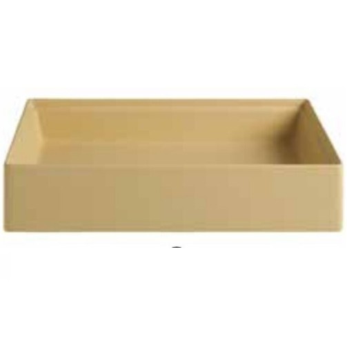 Раковина Artceram Scalino накладная без отверстий цвет giallo zinco SCL002 12 00