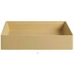 Раковина Artceram Scalino накладная без отверстий цвет giallo zinco SCL002 12 00