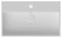 Раковина ISVEA Purita подвесная ШГВ 710*420*145 отверстия для смесителя 1 цвет белый