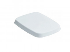 Сиденье с крышкой SIMAS EVOLUTION с микролифтом цвет белый петли хром EVO004