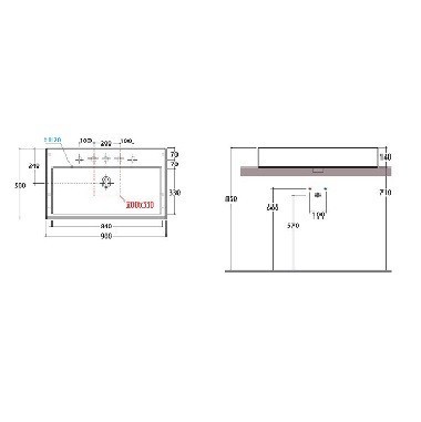 Раковина GLOBO STONE подвесная или накладная с пятью намеченными отверстиями цвет белый SCQ91BI