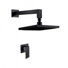 Душевая система встраиваемая Webert Pegaso PE890102560, черный