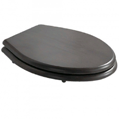 Сиденье с крышкой GALASSIA ETHOS 8482RMOR петли золото цвет тёмный дуб