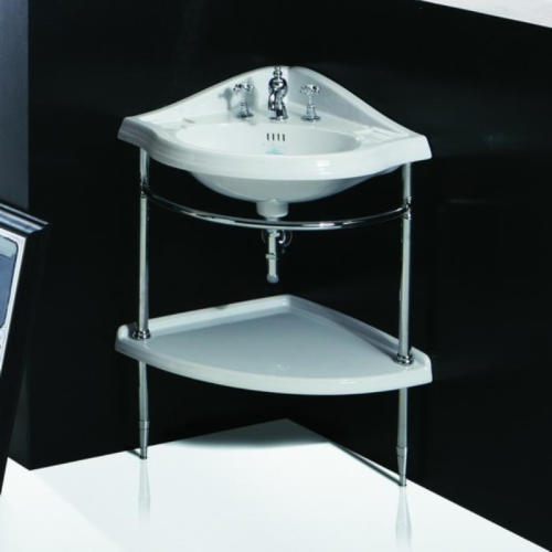 Консоль SIMAS ARCADE угловая напольная цвет хром 1011CR