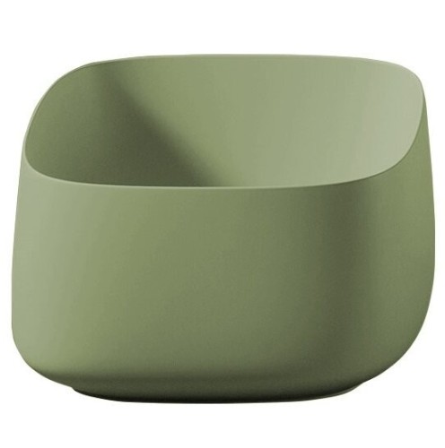 Раковина Artceram Cognac Quadro накладная без отверстий цвет green salvia COL006 44 00