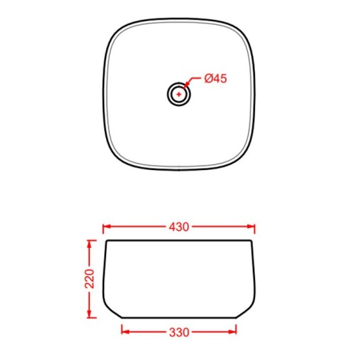 Раковина Artceram Cognac Quadro накладная без отверстий цвет green salvia COL006 44 00