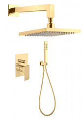 Душевая система встраиваемая Webert Pegaso PE890103010, золото