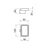 Мыльница Webert Living LV500101015, хром