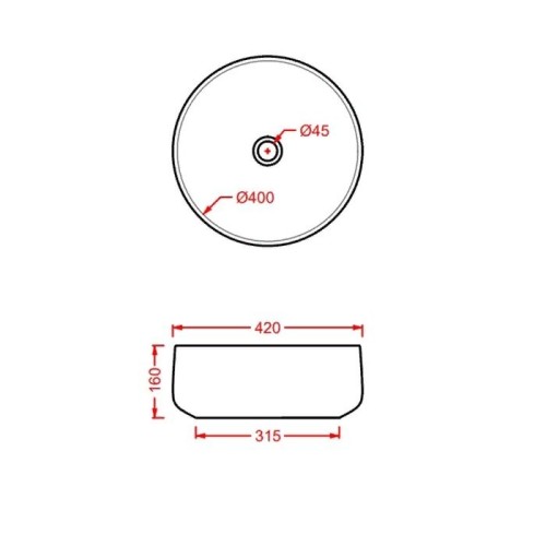 Раковина Artceram Cognac Quadro накладная без отверстий цвет Grey Olive COL001 15 00