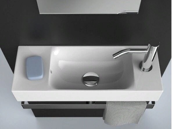 Раковина Artceram Washbasins  подвесная с одним отверстием перелив белый LML002 01 00